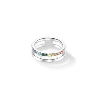 Кольцо Coeur de Lion Multicolour Silver, 0136/40-1517 60
