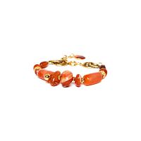 Браслет Nature Bijoux, Agate, с огненным агатом, NB23.1-13-42881 коричневый