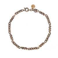 Колье Thot Gioielli, со звеньями разных форм, TG25.1-CLV05 золотистый