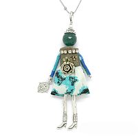 Подвеска Miamelie, кукла Элизабет, MiA-2604-CL8893 серебристый