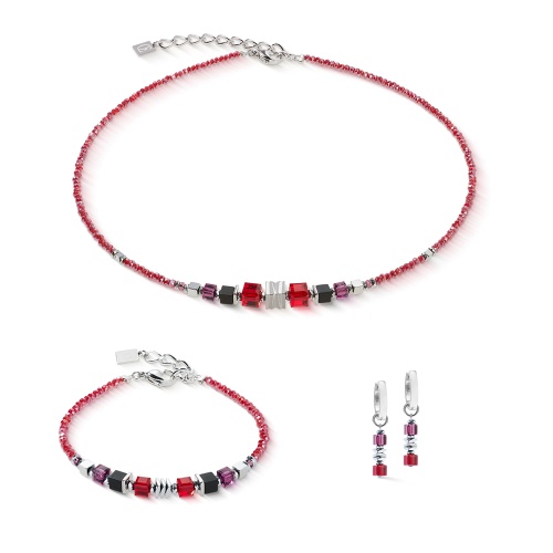 Браслет Coeur de Lion Red-Silver, 3044/30-0317 фото 3