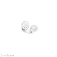 Кольцо VIDDA, Mainson, незамкнутое, с жемчугом, VD26.1-02352 серебристый, 19