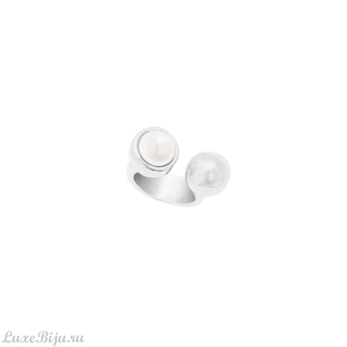 Кольцо VIDDA, Mainson, незамкнутое, с жемчугом, VD26.1-02352 серебристый, 19