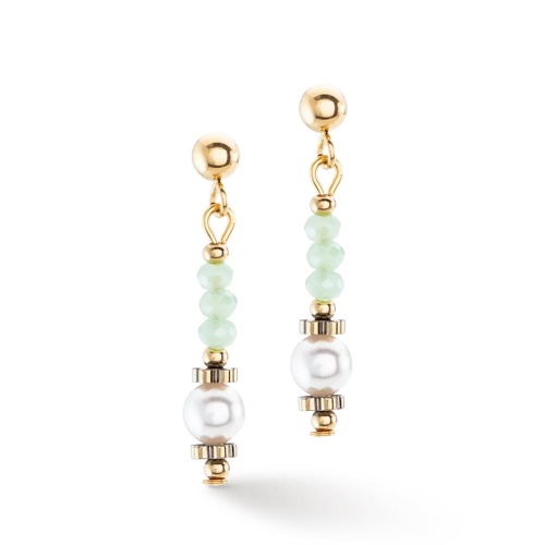 Серьги Coeur de Lion Light Green, 4434/21-0520 фото 4