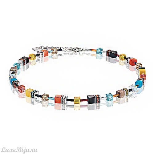 Колье Coeur de Lion Multicolor Daylight 2 2838/10-1563