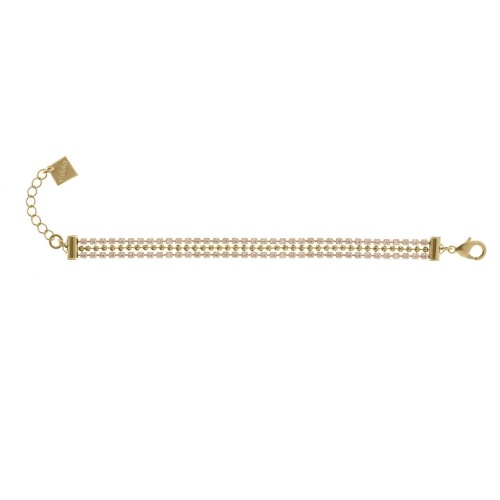 Браслет VIDDA, Eternity, с кристаллами Swarovski, VD23.2-01782 янтарный