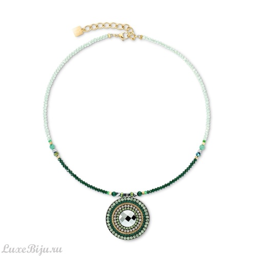 Колье Coeur de Lion Green-Gold, 2035/10-0516