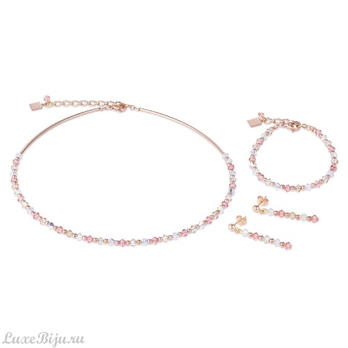 Серьги Coeur de Lion Light Rose 4948/21-1920 фото 2