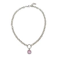 Колье Tucco, Claire, с кристаллом, TC-TMC180-P розовый