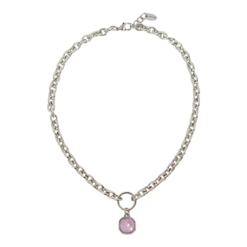 Колье Tucco, Claire, с кристаллом, TC-TMC180-P розовый