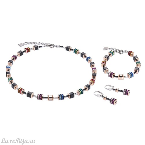 Серьги Coeur de Lion Multicolour 4928/20-1500 фото 2