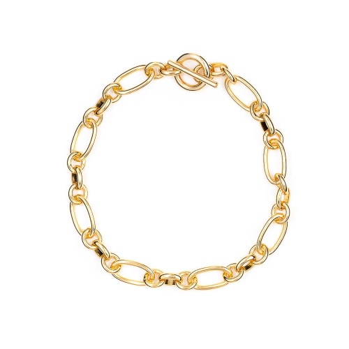 Колье Moon Paris, Ringo, с овальными звеньями, MR-22.03-080 золотистый