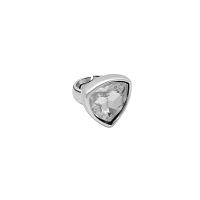 Кольцо Ciclon, Legen, с кристаллом Swarovski, CN-251502 хрустальный, 17,5