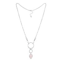 Колье Fiore Luna ROSE QUARTZ, LN3171-4 R/S