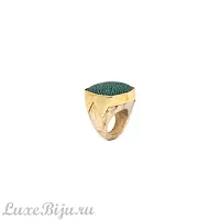 Кольцо Nature Bijoux, Oxford, тамариндовое дерево, кожа ската, NB22.2-19-24555 синий, 18