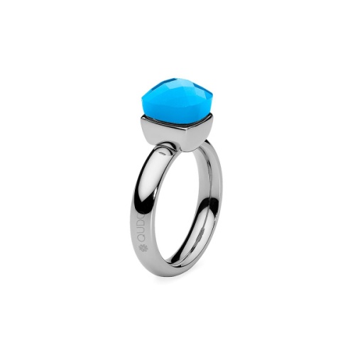 Кольцо Qudo Firenze blue opal 18 мм, 610538/18 BL/S