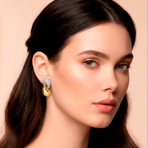 Серьги Fiore Luna, AG210038E-001 G фото 4