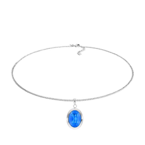 Колье Qudo TIVOLA big S royal blue delite, 404683.1 BL/S