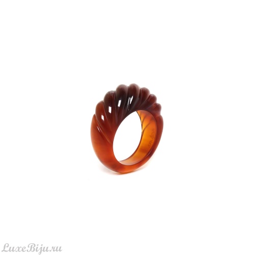 Кольцо Nature Bijoux, Okinawa, из рога, NB23.2-19-24938 коричневый, 18
