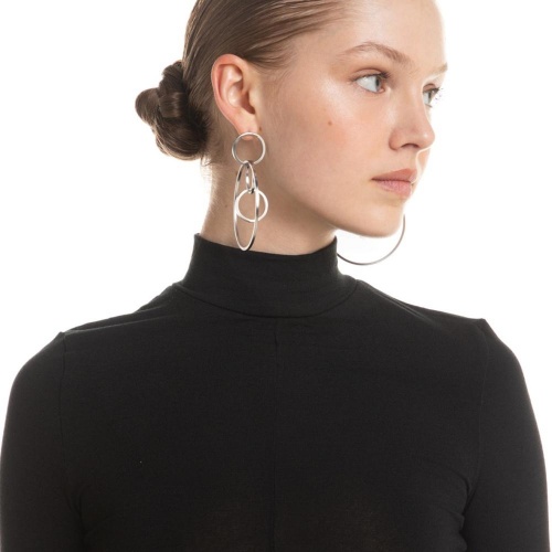 Серьги Katerina Vassou, Celestial, с кольцами, KV26.1-404828B серебристый фото 2