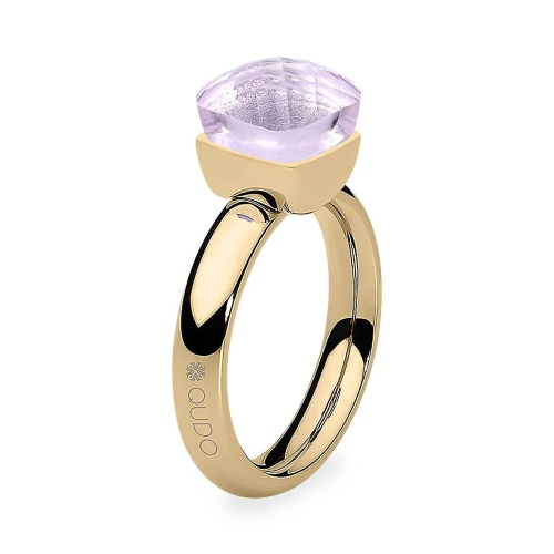 Кольцо Qudo Firenze Rose Water Opal 16.5 мм, 611823 R/RG фото 8