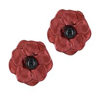 Серьги TARATATA, Carmen, смола, слюдяной порошок, агат, TT-W25-04938-203 красный