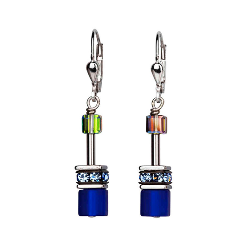 Серьги Coeur de Lion Blue-Grey, 4014/20-0712