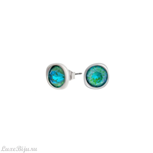 Пусеты Fiore Luna Silky Sage Delite A1909.16.1 G/S