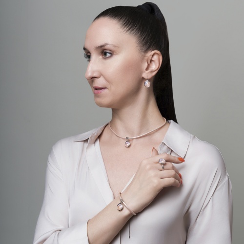 Колье Fiore Luna Dusty Pink Delite, B1902.M01 R/S фото 4