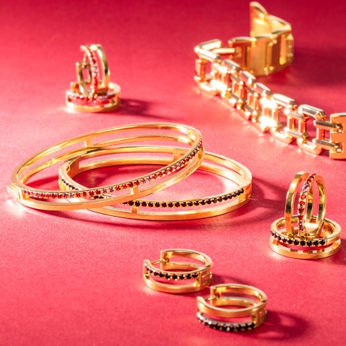 Серьги Coeur de Lion Black-Gold, 0136/21-1316 фото 7