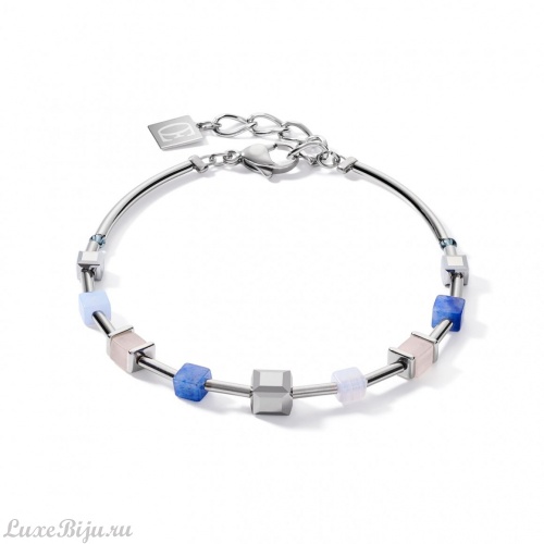 Браслет Coeur de Lion Blue-Beige 5059/30-0710
