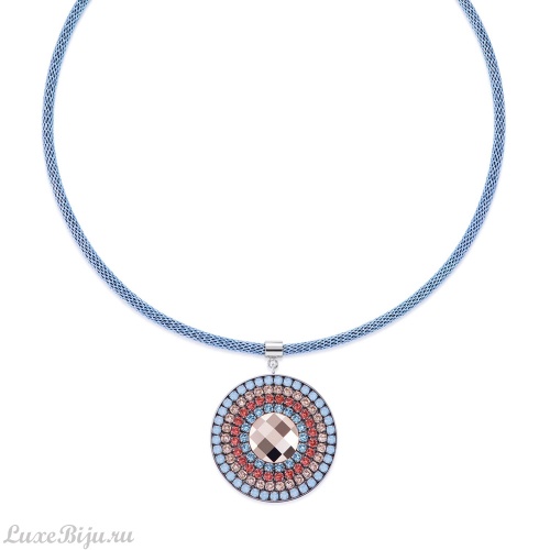 Колье Coeur de Lion Aqua Red 4954/10-2003