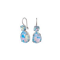 Серьги Catherine Bijoux, Aurora crystal, с кристаллами, CB26.1-5685FS голубой