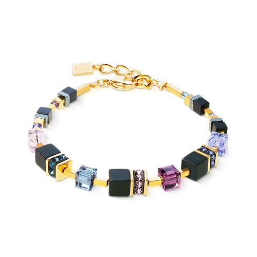 Браслет Coeur de Lion Black-Purple, 3043/30-1308