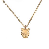Колье Polina Firenze, пантера с кристаллами, PF26.1-PE2767 золотистый