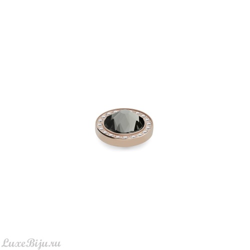 Шарм Qudo Canino Deluxe black diamond 646205 BW/RG