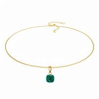 Колье Qudo FIRENZE (G) Emerald, 107001/48-4507