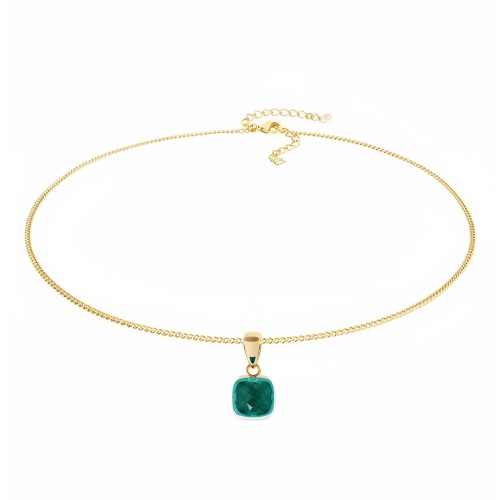 Колье Qudo FIRENZE (G) Emerald, 107001/48-4507