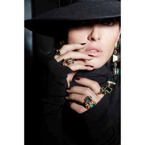 Кольцо Thot Gioielli, с рейнстоуном, TG25.1-AN17V аквамариновый, 17 фото 4