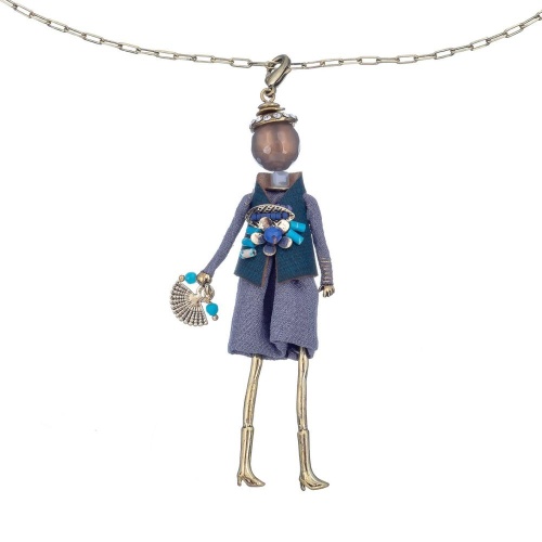 Подвеска Miamelie, кукла Даниэль, MiA-2602-CL5634 золотистый