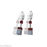 Серьги Coeur de Lion Red 4015/20-0300