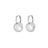 Серьги Moon Paris, Ringo, с шарами, MR-26.01-031 серебристый