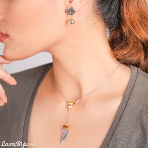 Серьги  ORI TAO Silver Feather OT21.1-12-30000_7234 фото 3