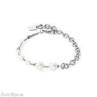 Браслет Coeur de Lion White-Silver, 1121/30-1417