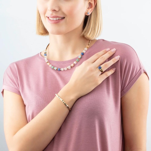 Серьги Coeur de Lion Blue-Gold, 1200/21-0716 фото 2