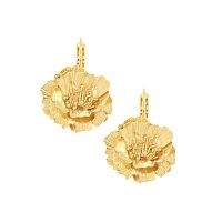 Серьги TARATATA, Magnolia, металл, TT-H25-08763-20D золотистый