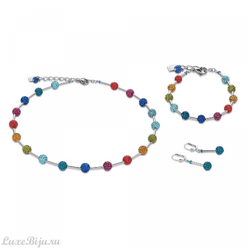 Серьги Coeur de Lion Multicolor 4902/20-1500 фото 2