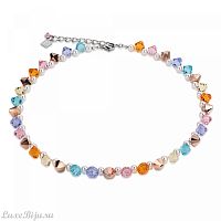Колье Coeur de Lion Multicolour Pastel 4873/10-1522