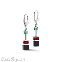 Серьги Coeur de Lion Onyx Pop Art, 4018/20-1581