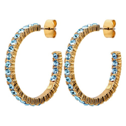 Серьги Dyrberg Kern PINA SG AQUA, 480051 фото 4